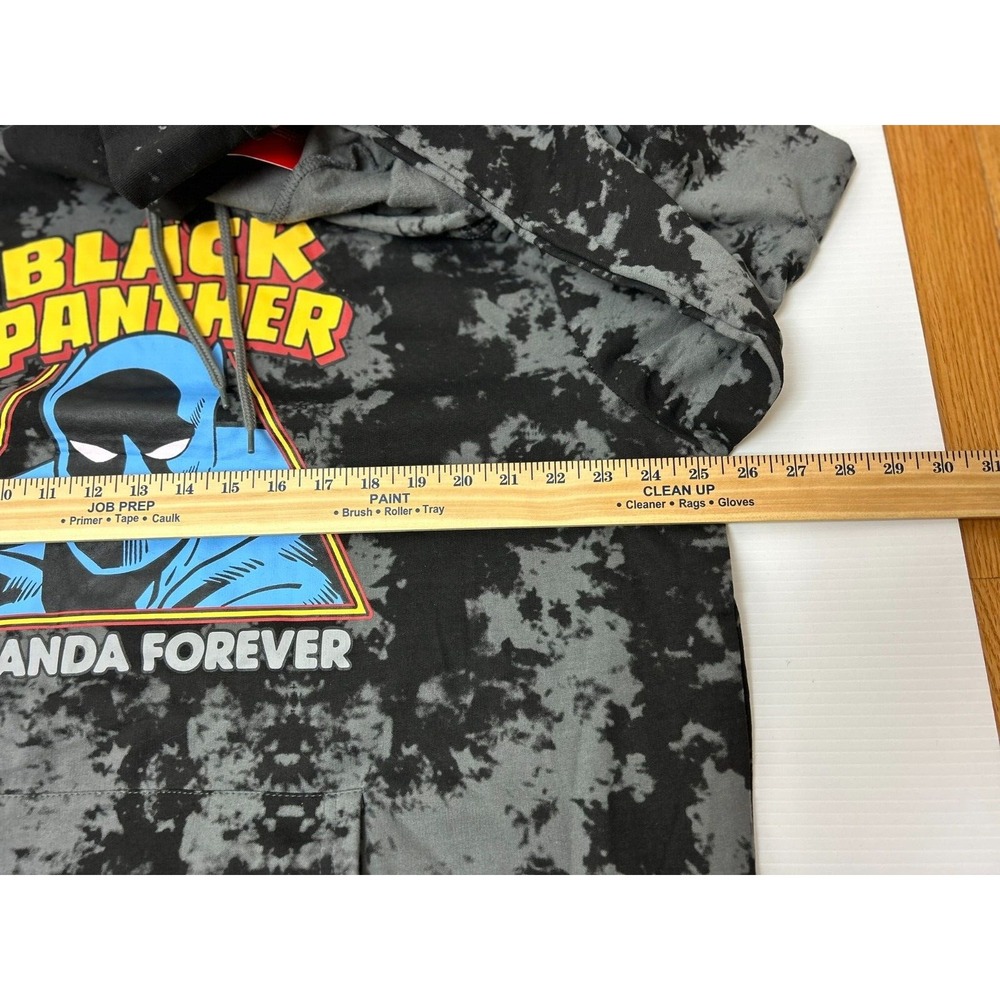 New Marvel Black Panther Wakanda Forever Collector Hoodie Men's Size XXL - Picture 7 of 8